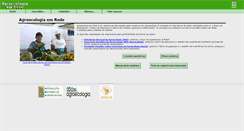 Desktop Screenshot of agroecologiaemrede.org.br
