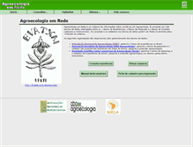 Tablet Screenshot of agroecologiaemrede.org.br